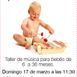 Musical para bebés, taller en fun&fit